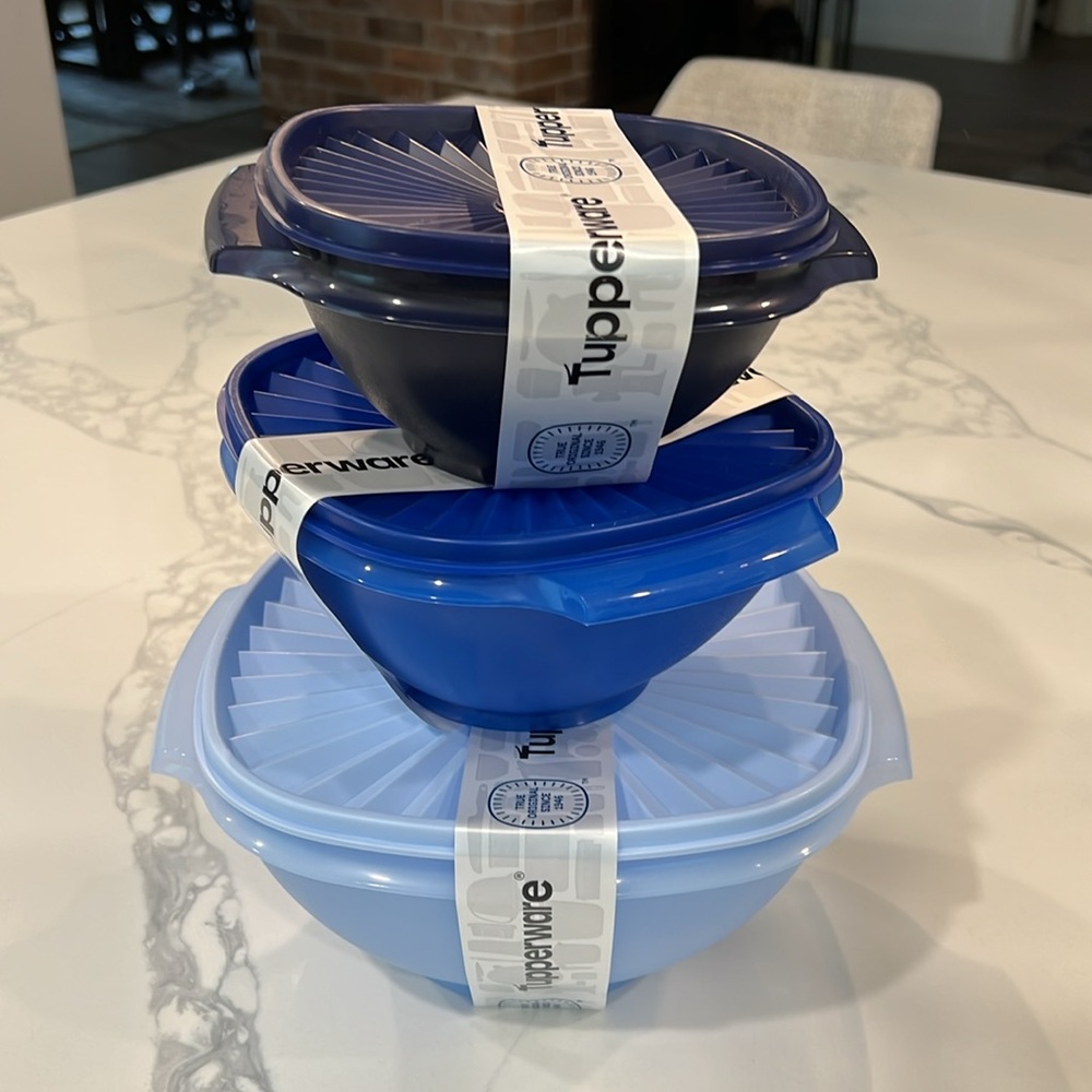 💙 Tupperware Set 3pc. - Picture 3 of 12